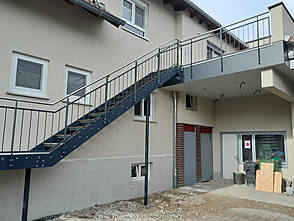 Bucher Metallbau - Außentreppe