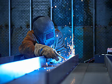 Stahlkonstruktionen - Schweißarbeiten