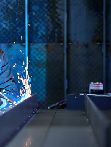 Stahlkonstruktionen - Schweißarbeiten